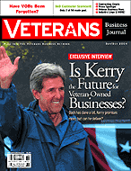 Veterans Business Journal Cover